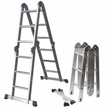 Pés de borracha Goldgile para alumínio Multi-purpse Folding Step ladder